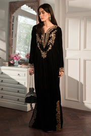 Black Velvet Kaftan (D-01)