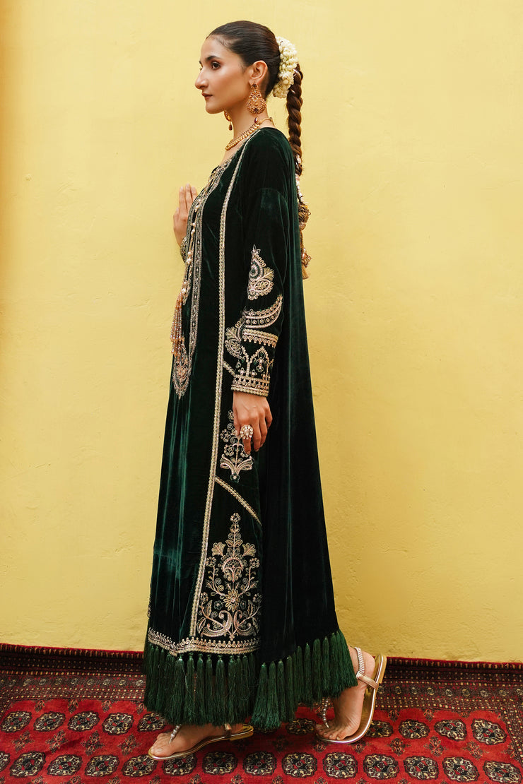 Emerald Green Velvet Luxe (D-05)