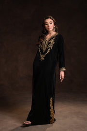 Black Velvet Kaftan (D-01)