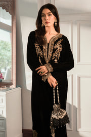 Black Velvet Kaftan (D-01)