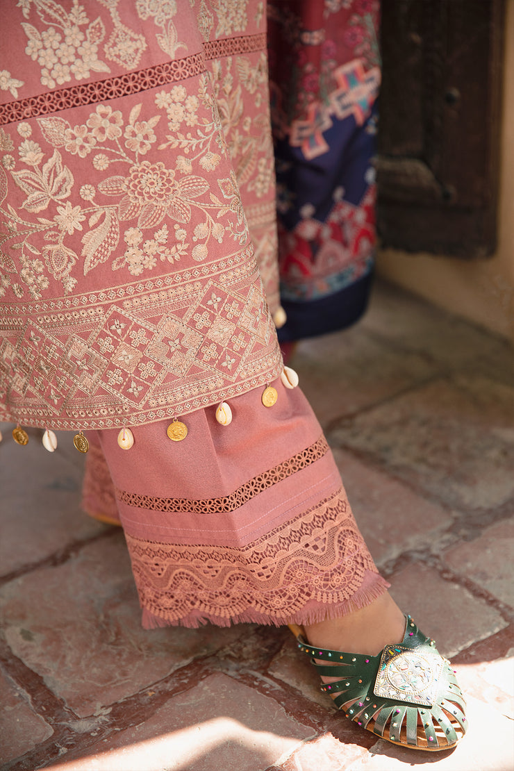 Test Product- Copy of 'Chai' Pink Embroidered (D-02)