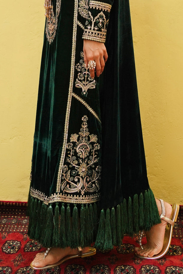 Emerald Green Velvet Luxe (D-05)