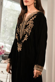 Black Velvet Kaftan (D-01)