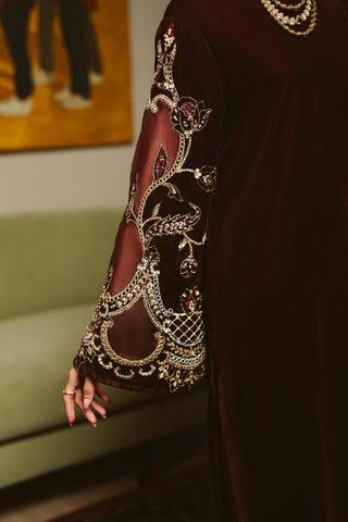 Garnet Reverie Kaftan (D-01)