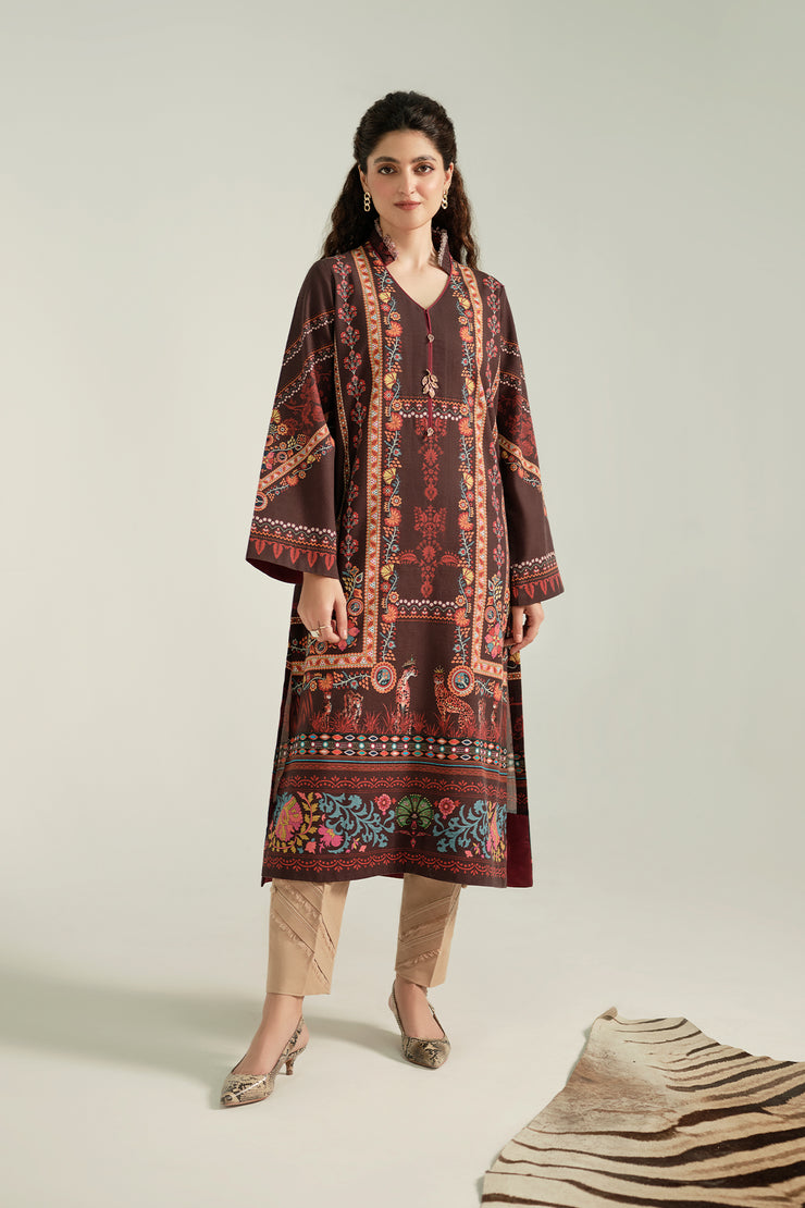 Tribal Maroon Kurta (D-24)