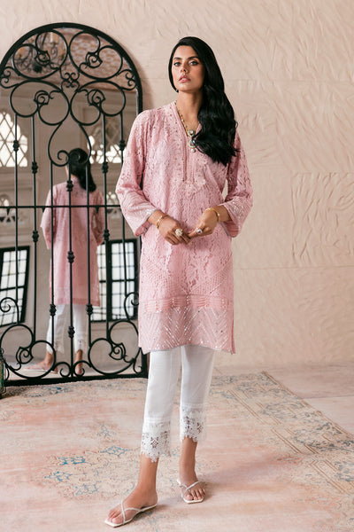 Tea Pink Lace Shirt