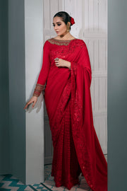 Classic Red Sari (D-5)