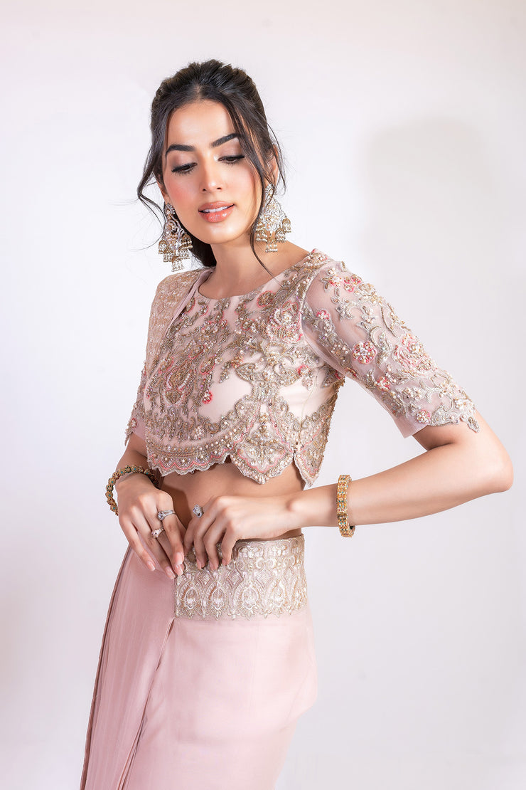 Classic cool Sari set (D4)